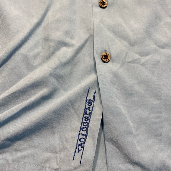 Bamboo Cay Blue Hawaiian Camp Shirt Tropical Parrots Toucan Men's 4XL - Picture 6 of 13